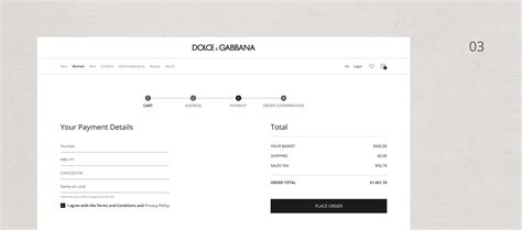 dolce and gabbana order tracking